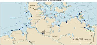 Information on operational sea ice products and current and future activities of the German ice service